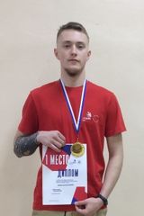 Евменов Илья Константинович, 1 место в компетенции "Поварское дело"